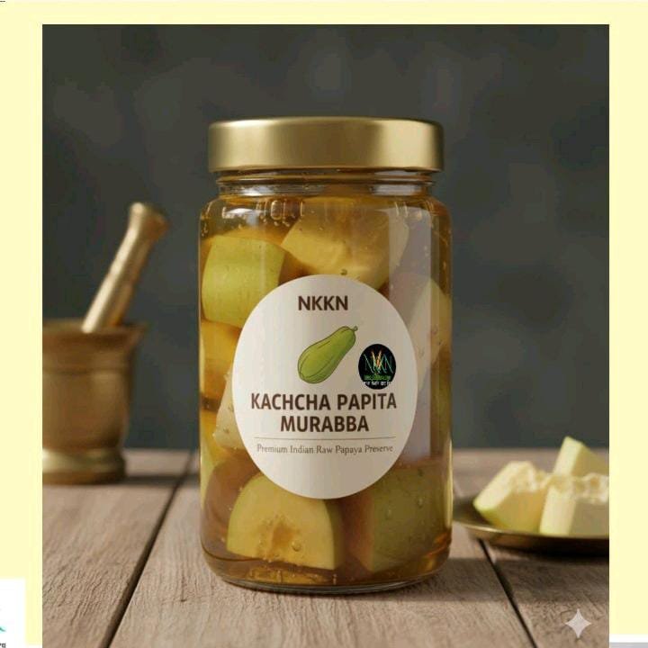 Kachchha Papita Murabba A Traditional Sweet Preserve by NKKN