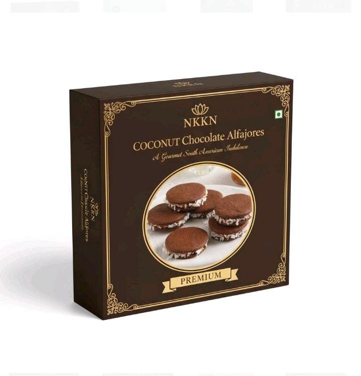 Coconut Chocolate Alfajores A Tropical Chocolate Delight by NKKN