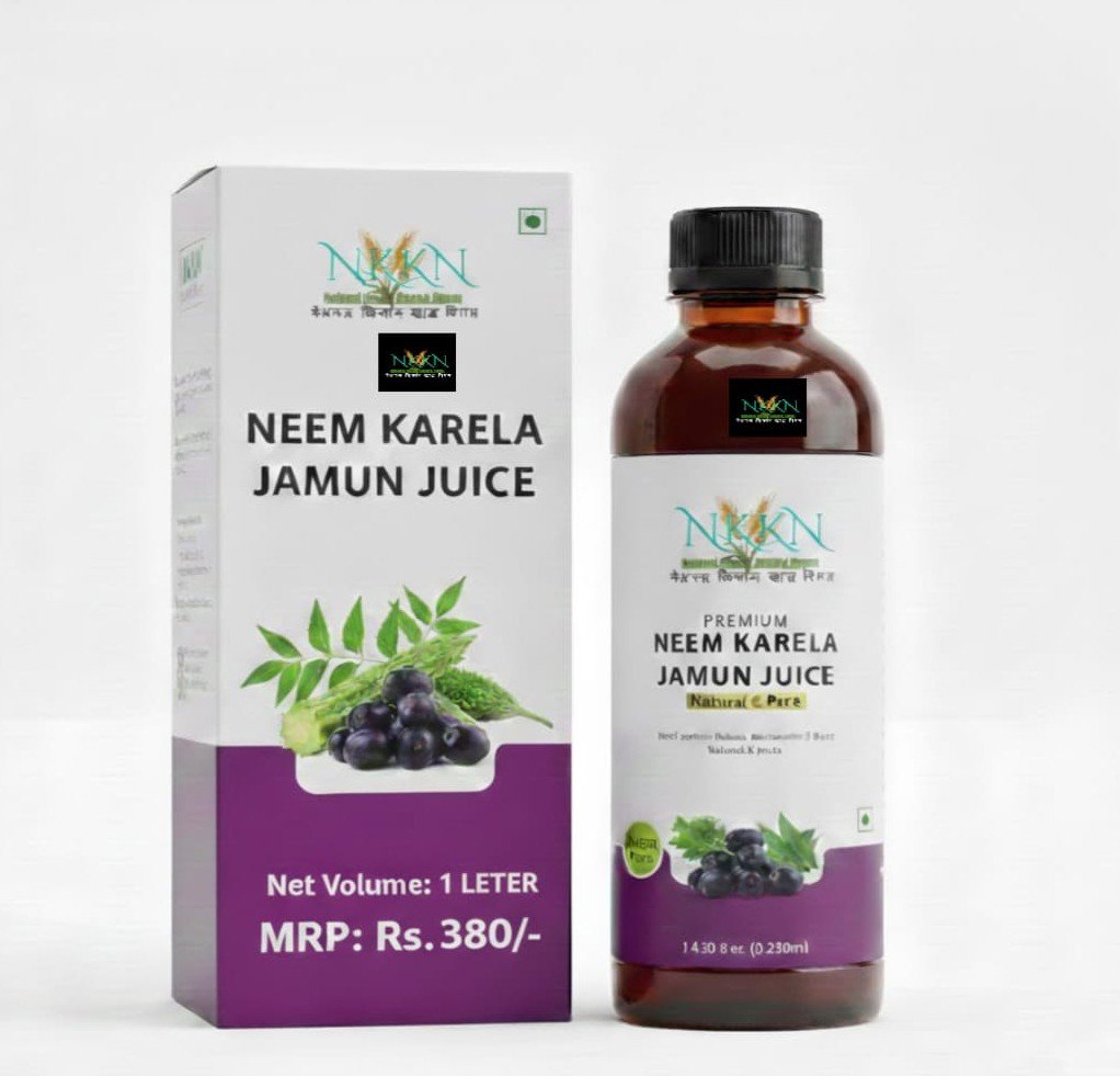 NKKN Brand Neem Karela Jamun Juice – A Natural Health Companion for Daily Wellness