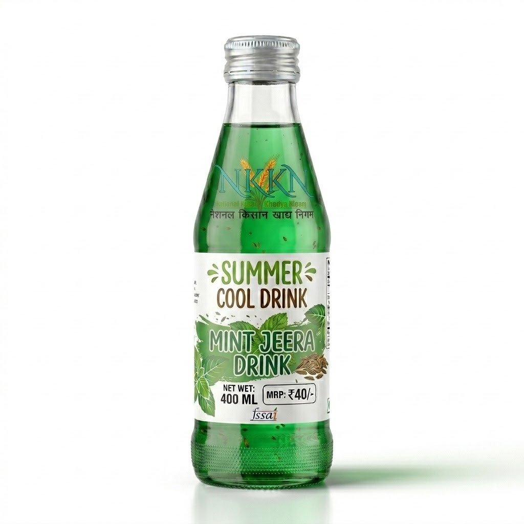 NKKN Brand Mint Jeera Drink – A Refreshing Blend of Taste, Tradition, and Wellness
